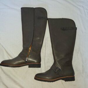 Franco Sarto L-Cutler Women's Tall Riding Boots - Wide Calf, Size 9.5M, Peat